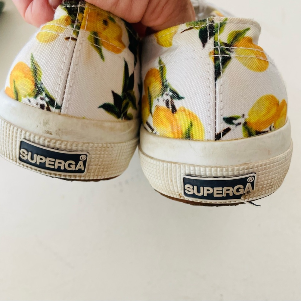 Superga 33357 Lemon Print Sneaker - Picture 9 of 13